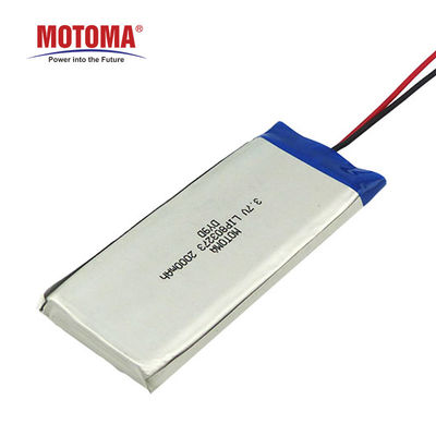 baterias de lítio 460Wh/L médicas 3.7V 2000mah para o dispositivo dos cuidados médicos