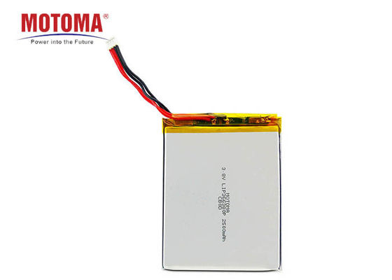 vida de ciclos da bateria 500 de 2500mah 3,8 V Lipo para a impressora portátil