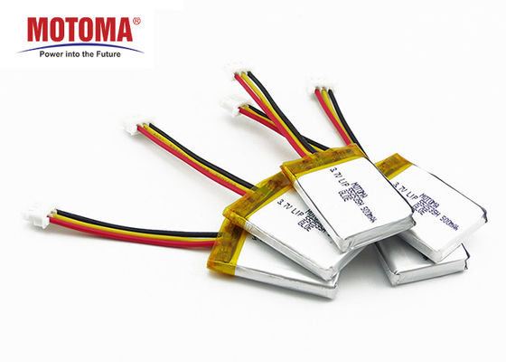 500 vezes dão um ciclo as baterias de Motoma da vida, 3,7 bateria de lítio de v 500mah para o Smart Camera