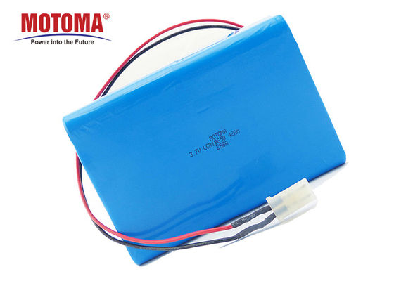 Poder superior Toy Rechargeable Battery 3.7V 18650 42Ah com fios BMS