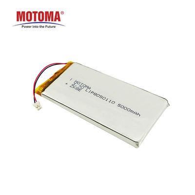 Lítio Ion Rechargeable Battery 5000mAh de MSDS 3,7 V para o dispositivo do Smart Home