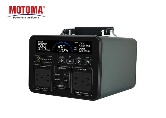 Central elétrica portátil da C.A. 110v 220v, banco 500wh do poder 135200mAh