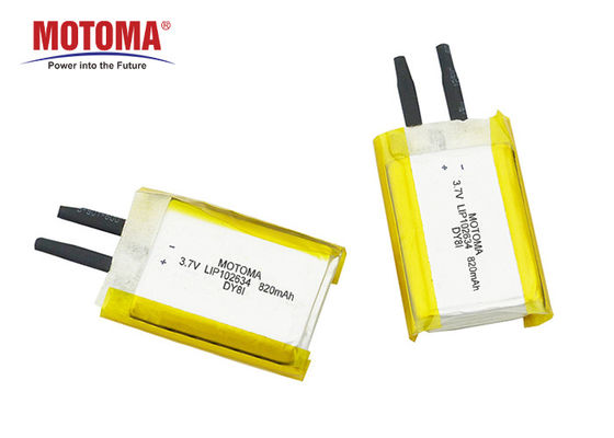 Lithium Ion Battery 3.7 V 820mah Gps Car Tracker Long Battery Life