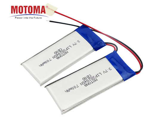 500+ Times Cycle Life IOT Battery Pack 3.7V 700mAh With 1 Year Warranty